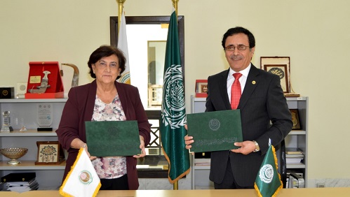 توقيع اتفاق تعاون مع المنظمة العربية للتنمية الإدارية
