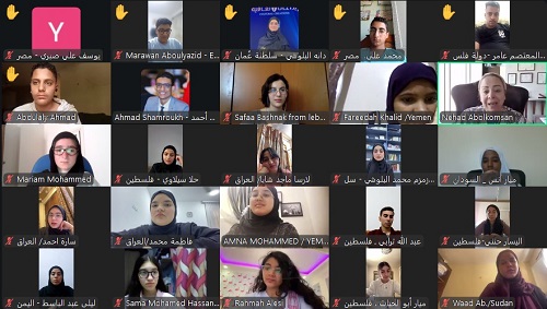 شباب عربي من الجنسين يقود التغيير في نموذج محاكاة 