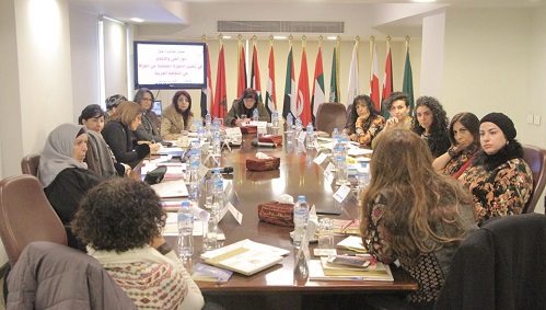 انطلاق أعمال الحلقة النقاشية لمنظمة المرأة العربية حول 