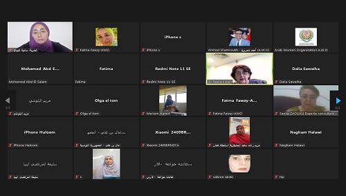 منظمة المرأة العربية تُطلق افتراضيًا دورة تدريب مدربات (TOT) حول: 