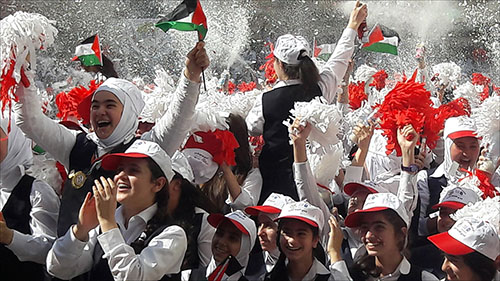  منظمة المرأة العربية تشيد بفوز مدرسة طلائع الامل الفلسطينية بجائزة أفضل مدرسة بالوطن العربي