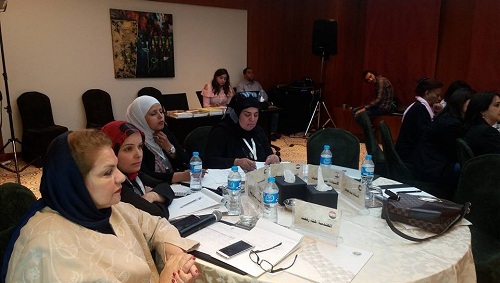 تواصل فعاليات اليوم الثاني للدورة التدريبية لمنظمة المرأة العربية في مجال الأمن ...
