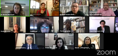 بدء فعاليات ندوة منظمة المرأة العربية لمناقشة كتاب