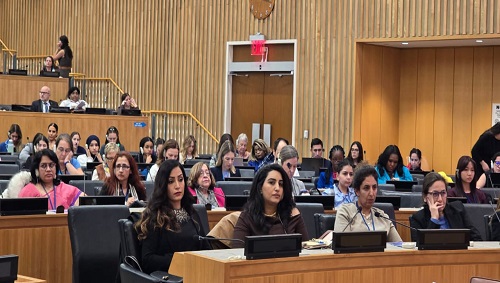 في إطار اجتماعات لجنة الأمم المتحدة CSW70:  منظمة المرأة العربية تعقد فعالية جانبية حول وصول النساء إلى العدالة في زمن ما بعد الأزمات بمقر الأمم المتحدة بنيويورك