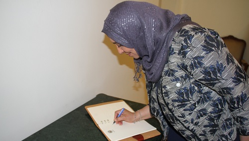 وزيرة الشؤون الاجتماعية والعمل اليمنية في زيارة لمنظمة المرأة العربية