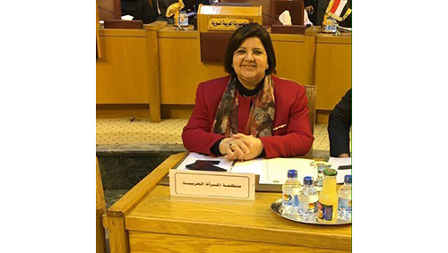  الدكتورة مليكة الصروخ تمثل منظمة المرأة العربية في اجتماعات الدورة 